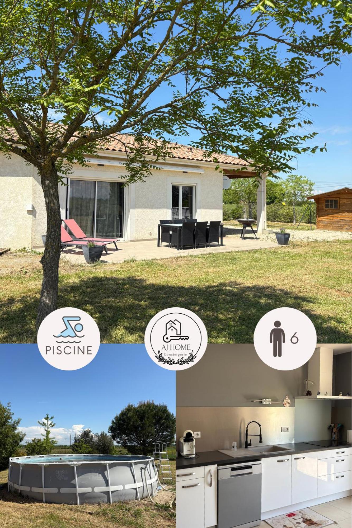 "La Bressolaise" Ideal Familles, Piscine, Calme Bressols Bagian luar foto